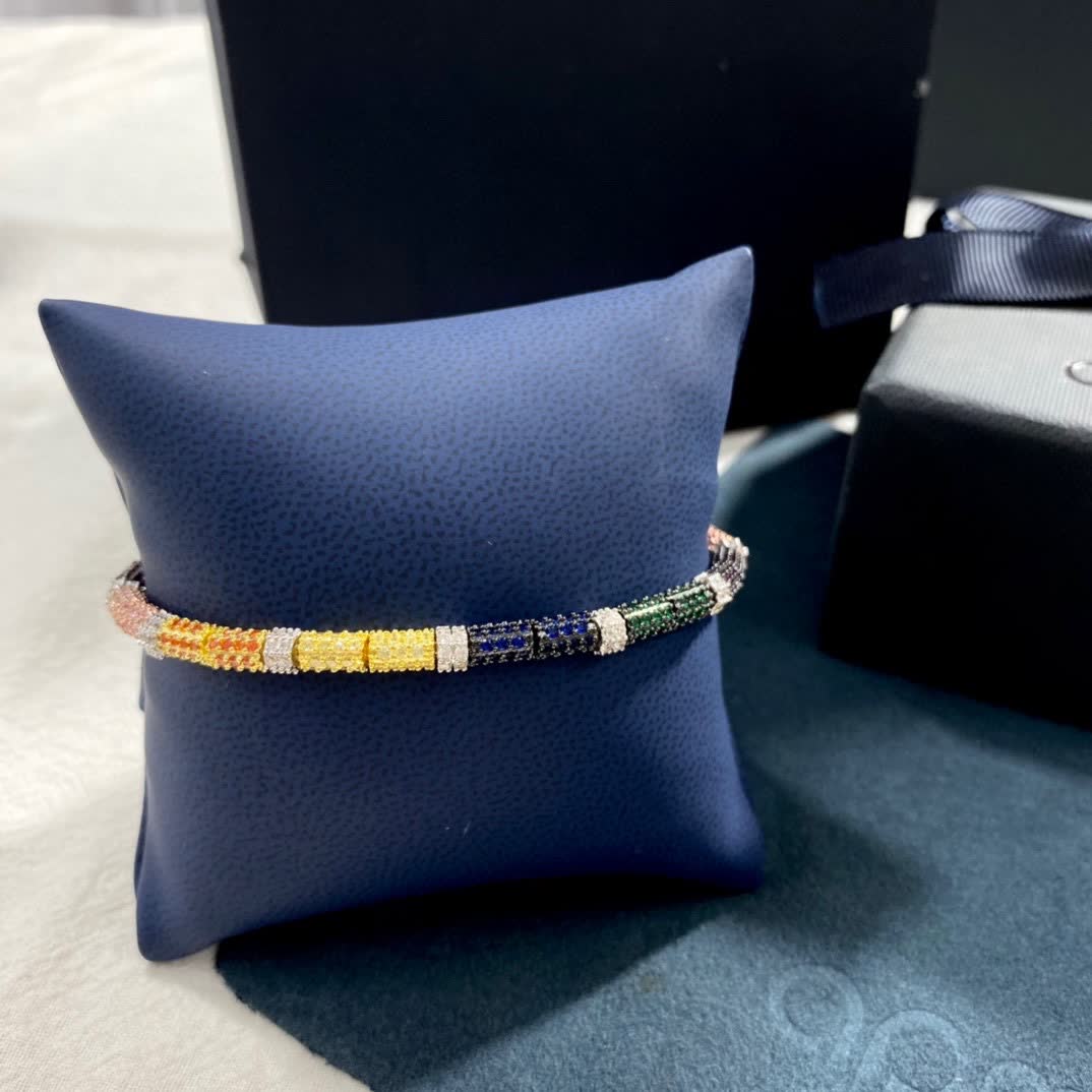 APM Monaco Colorful Gemstone Bracelet
